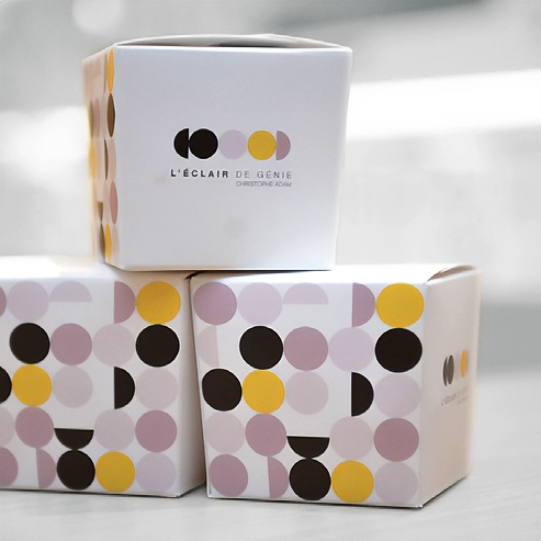 eclair-de-genie-logo-packaging Conception charte graphique Eclair de Génie logo et packaging